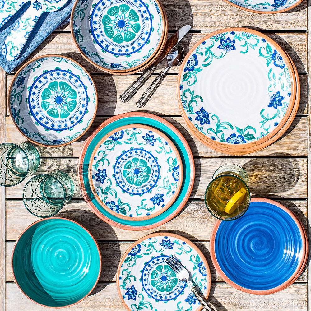 Turquoise Floral